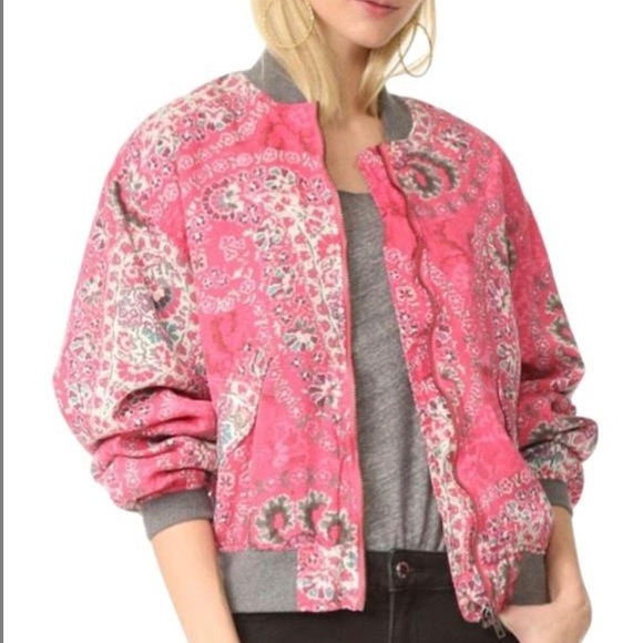 Free People Daytrip Bomber Jacket XS - Picture 2 of 8